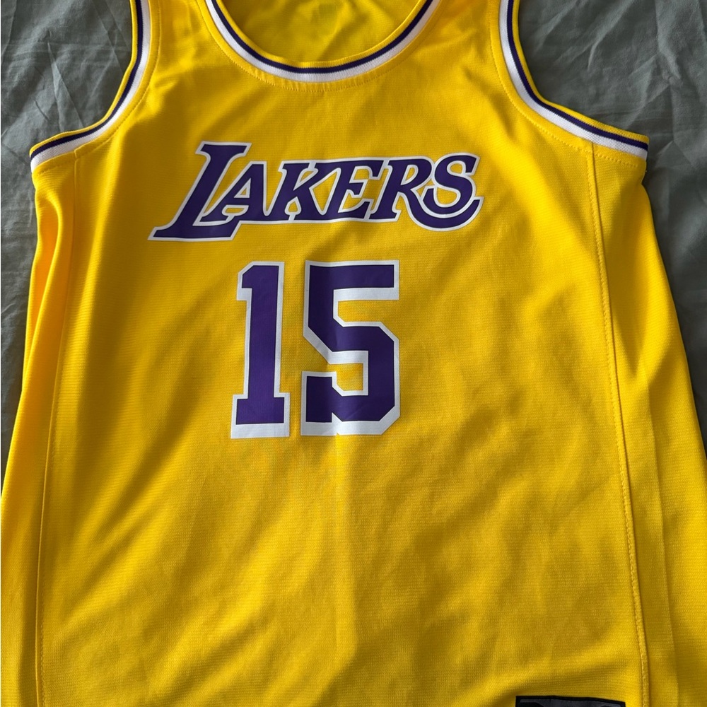 Austin Reaves Fanatics Yellow Lakers Jersey like new